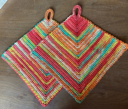 Paar topflappen 100 - 1,