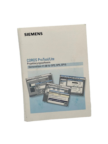 Siemens coros protool - coros, protool/lite