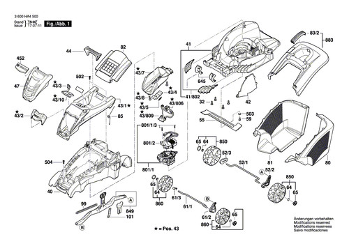 Bosch ersatzteile für rotak - bosch,