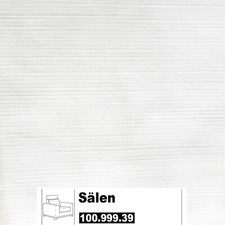 IKEA Sälen Bezug für einen