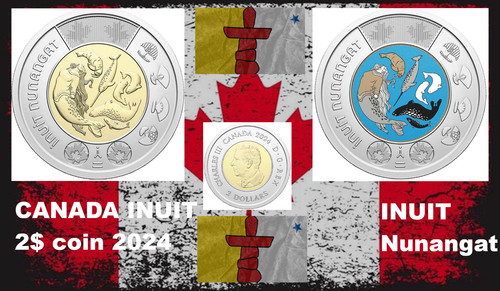 Kanada münze dollar 2024 - kanada,