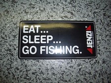 Jenzi Aufkleber ca. 13 cm x 6,5 cm angeln Angelaufkleber fischen Autoaufkleber