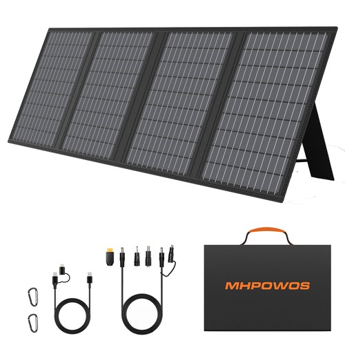 60w solarpanel usb c - usb-a, usb-c