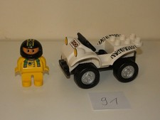Lego Duplo quad zoo auto mit