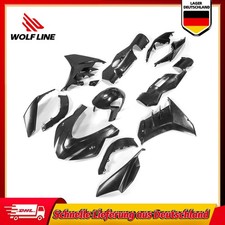 WOLFLINE Komplette Plastiksatz Verkleidung für Aprilia RSV4 2021-2024 Schware