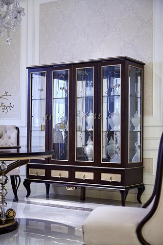 Klassische vitrine schrank - klassische,