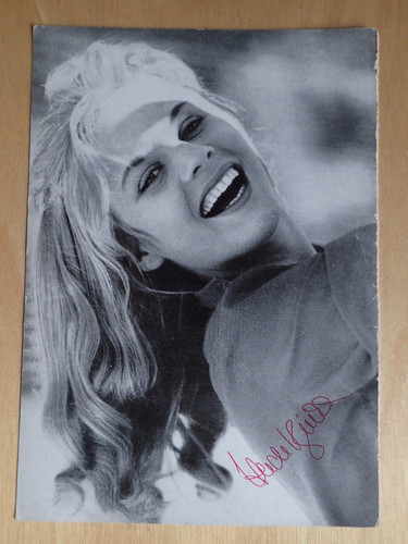 Heidi brühl filmpostkarte - brühl,
