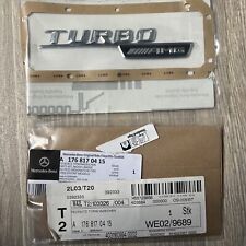 2x Turbo AMG Aufkleber
