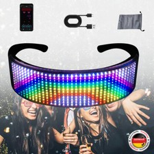 Smarte led partybrille - led,