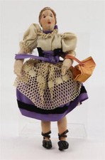 seltene antike Stoffpuppe