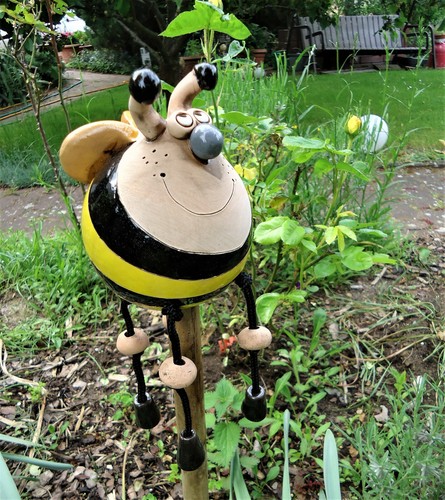Keramik biene hummel - keramik,