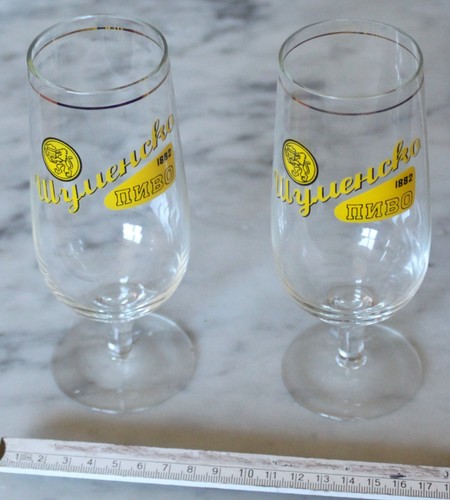 Gold rand bier - gold, glas