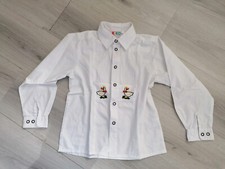 Trachten Bekleidungspaket Jungen 2 Teilig wie NEU Gr.128  Hemd und Ja