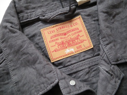 Stussy levi jacke jacquard - stussy, levi's