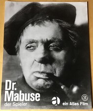 DR. MABUSE DER SPIELER Fritz Lang Aushangfoto #10 Portrait