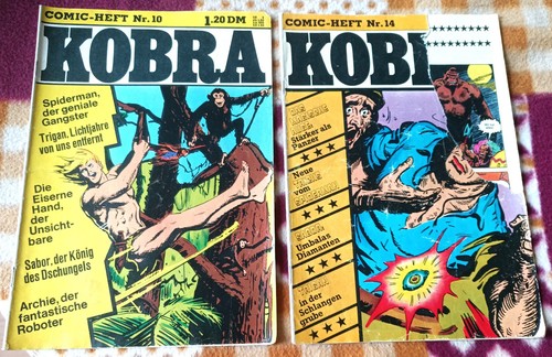 Kobra hefte sammlung aus - hefte,