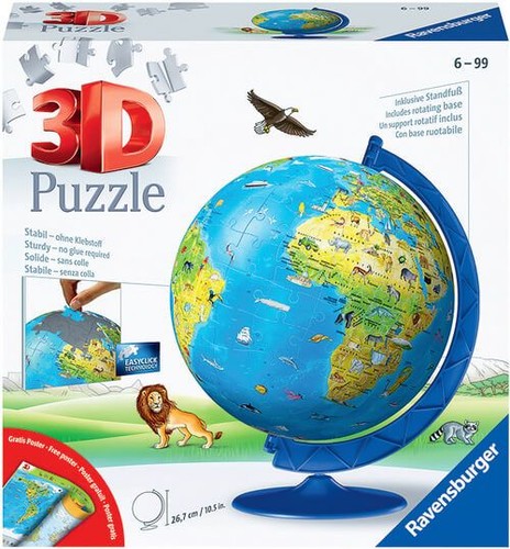 Puzzle ball kinderglobus - -,
