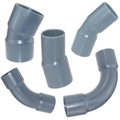 Pvc bogen 30 - 15,, 30,