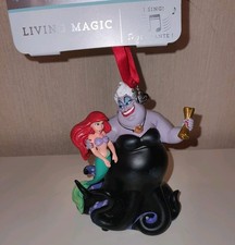Disney Ornament Arielle und Ursula Weihnachten Deko