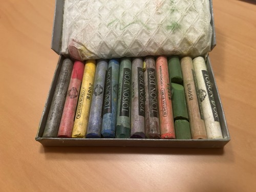 Pastellkreiden toison - 12,