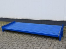 2x Bito PL38 Traverse LW2700 H80 B50 mm Palettenregal Regalholm blau Balken