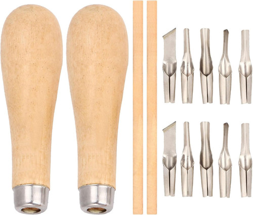 Linolschnitt werkzeug set 2 - linolschnitt,