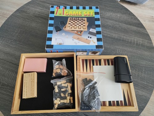 Spielsammlung holzbox - 1,