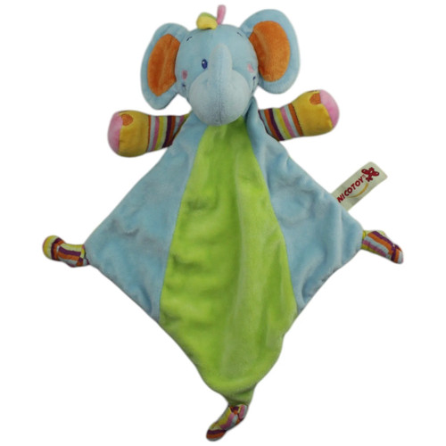 Nicotoy elefant schmusetuch - elefant,