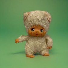Monchhichi Monchichi vintage national friends Nyamy grau katze cat grey small  1