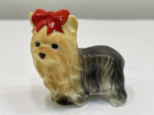 Porzellan Figur Hund Yorkshire
