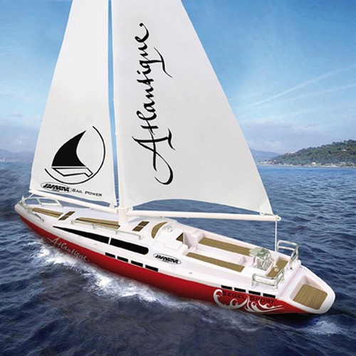 Modell segelboot atlantique - modell,