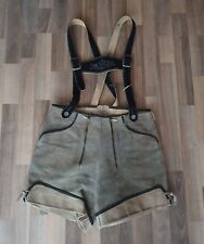 Vintage kurze Lederhose von HAELSON 44