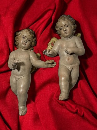 Paar putti engel glasaugen - paar,