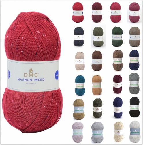 400g dmc magnum tweed - dmc, wolle