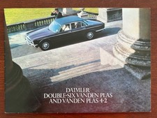 Prospekt / brochure Jaguar Daimler Double-Six & Vanden Plas 4.2 MY 1977