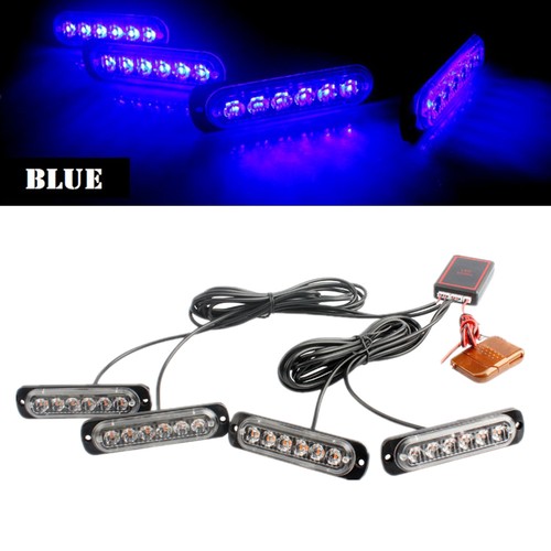 4stk 6led auto frontblitzer - 4stk,