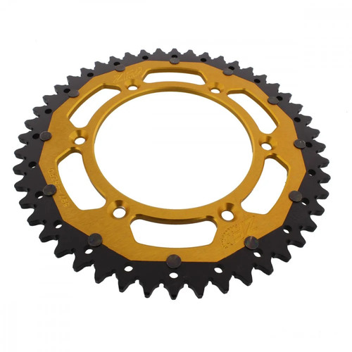 Kettenrad alu gold zähne - kettenrad,