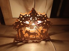 Fensterbild mit Licht aus