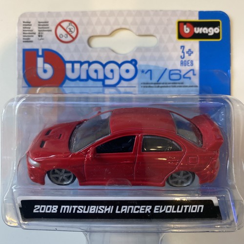 Bburago 2008 mitsubishi - mitsubishi, lancer