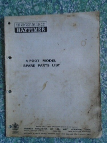 Howard rotavator haytimer - howard, 5'
