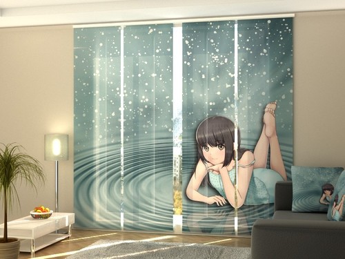 Foto schiebegardine anime - schiebegardine,