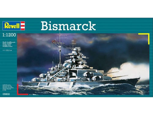 Revell 05802 dkm bismarck - revell,