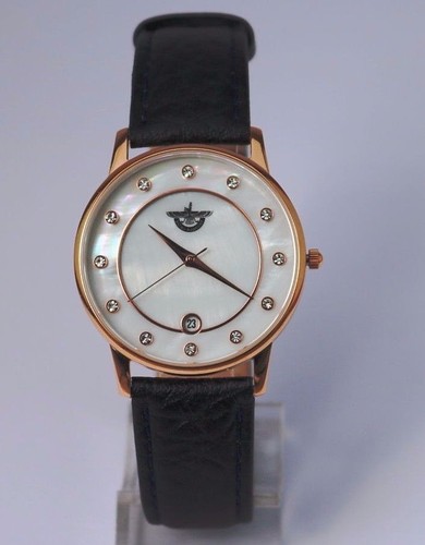 Damenuhr armbanduhr echt - echt, leder