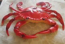 Deko Krabbe Krebs aus Kunststoff Maritime Dekoration