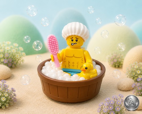 Lego minifigur badegast - lego®,