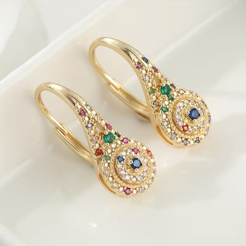 Damen creolen gold tropfen - creolen,
