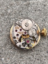 #1662 WORKING UHRWERK CERTINA 13-22 HANDAUFZUG MECHANISM MOVEMENT LÄUFT