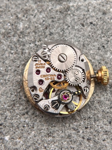 1662 working uhrwerk certina - working,