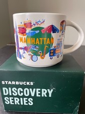 STARBUCKS City Mug » MANHATTAN « - DISCOVERY Series  - neu + OVP - New York