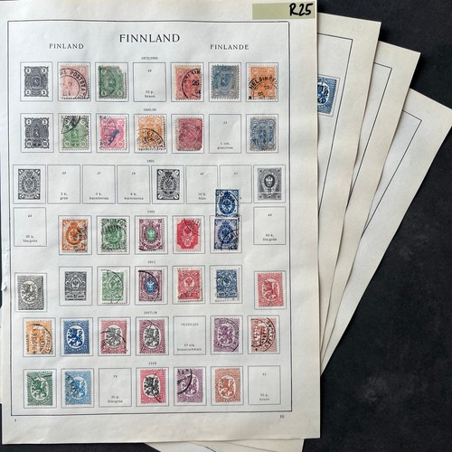 Finnland briefmarken vordruck - finnland,